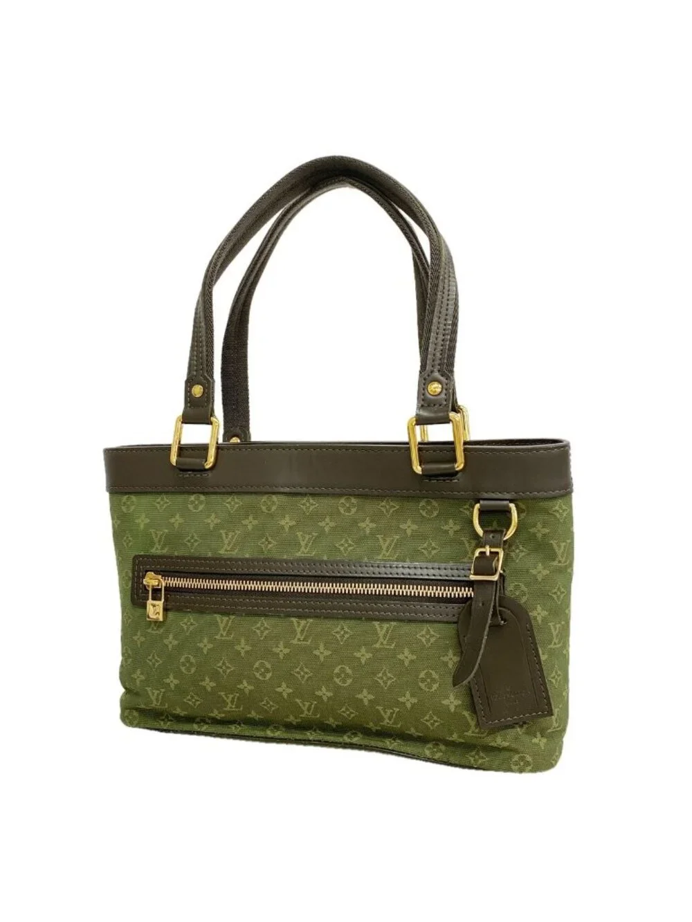 Louis Vuitton Monogram Mini Lucille PM Khaki Handbag